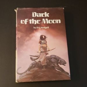 Dark of the Moon Hardcover Book by P.C. Hodgell copyright 1985